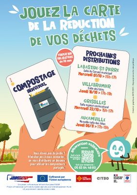 date de distribution composteurs