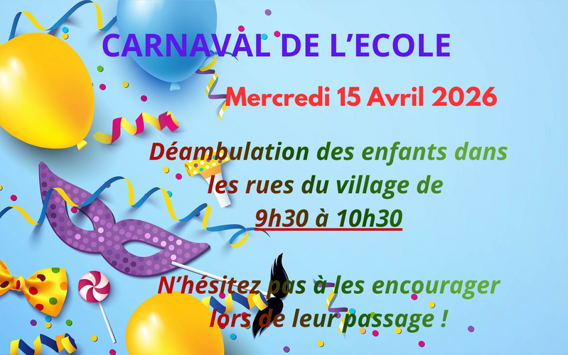 affiche carnaval